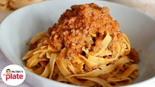 How to Make BOLOGNESE SAUCE like an Italian [upl. by Anihtyc965]