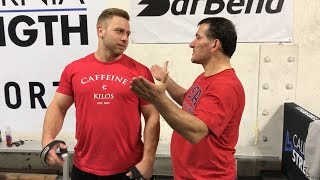 Inside Cal Strength Episode 5 Pyrros Dimas visits Cal Strength [upl. by Mastic]