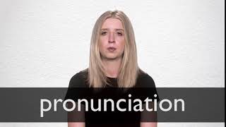 How to pronounce PRONUNCIATION in British English [upl. by Ellah]