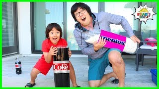 Science Experiment Coca Cola vs Mentos [upl. by Dodd]