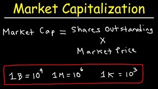 Market Capitalization of Stocks [upl. by Whallon]