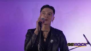 Black Veil Brides Knives and Pens exclusive acoustic version for 98 Rock Baltimore [upl. by Chun]