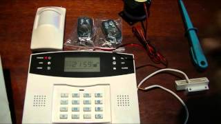 Wireless GSM alarm full review programming and test [upl. by Normie]