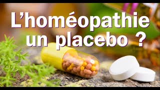 Lhoméopathie estelle un placebo [upl. by Notsae]