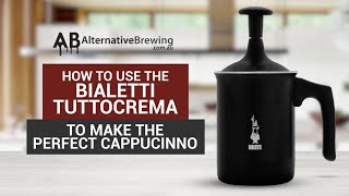 How to Use the Bialetti Tuttocrema Milk Frother [upl. by Nitsuga355]