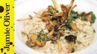 Jamies Perfect Mushroom Risotto [upl. by Harbour]