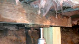 Raising Floor in 155 yr Old House  Part 2 Fixed [upl. by Hoebart226]