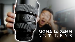 Sigma 1424mm Art Lens VS Sony 1635mm G Master Lens  Sony A7 III A7R III A7R IV [upl. by Brendis]