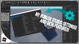 My ROBLOX Studio Settings amp Beta Features ⚙️ [upl. by Anaitak]