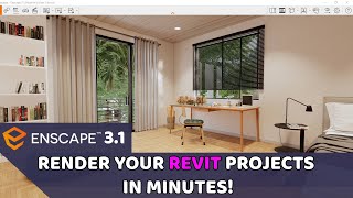 How to Render Revit Projects in MINUTES in Enscape 31 [upl. by Tillie]