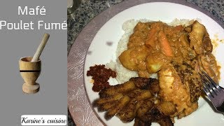 Mafé Poulet Fumé🇸🇳EASY Mafé Smoked Chicken FRENG [upl. by Flodur]