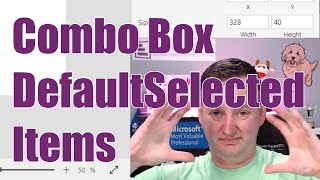 Power Apps Combo Box DefaultSelectedItems [upl. by Sidran]