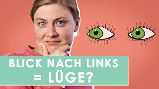 NLP  erkennt man an den Augen wer lügt  psychologeek [upl. by Otinauj449]