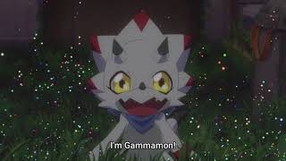 Gammamon being adorable Episode 01 [upl. by Couq]