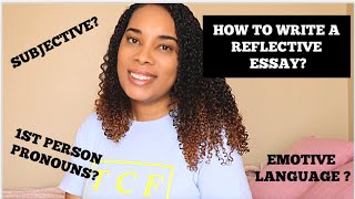 How to write a Reflective Essay [upl. by Rosamond]