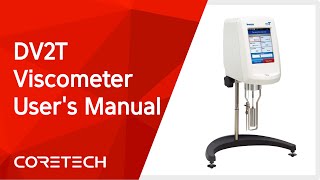 AMETEK BROOKFIELD DV2TViscometer Users Manual ENG [upl. by Katrina]