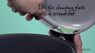 How to replace the lid of a Brabantia Pedal Bin [upl. by Esereht952]