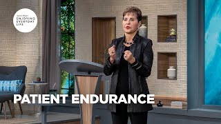 Patient Endurance  Enjoying Everyday Life  Joyce Meyer [upl. by Damali]