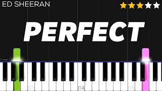 Ed Sheeran  Perfect  Piano Tutorial [upl. by Lytsirhc409]