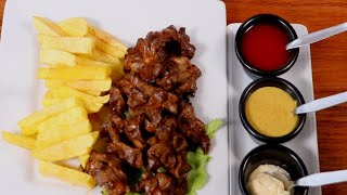 COMO HACER MOLLEJITAS DE POLLO A LA PARRILLA [upl. by Suter]