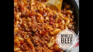 MINCED BEEF MACARONI [upl. by Aneert289]