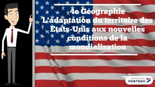 4e Géographie  Ladaptation du territoire des EtatsUnis [upl. by Eberly849]