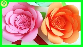 Jak zrobić papierową różę 3D  How to make a 3D Paper Rose [upl. by Iarahs142]