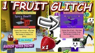 🍓 How to Gift a Bee with x1 Fruit 🍓 Bee Swarm Simulator 🍓 [upl. by Dom800]