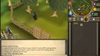 Runescape Woodcutting Mahogany Trees Guide [upl. by Wanids]