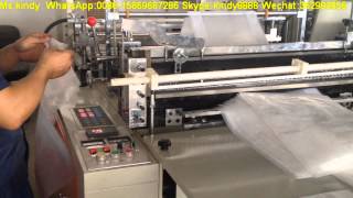 heat sealing cold cutting bag making machine [upl. by Fifi213]