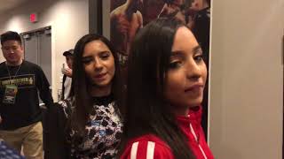 Boxer Danny Garcia  Twin Sisters After Fight [upl. by Eyanaj]