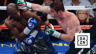 HIGHLIGHTS  Floyd Mayweather vs Canelo Alvarez [upl. by Persis]