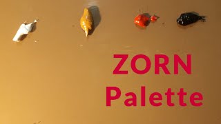 ZORN Palette  Color Relationship  LIMITED PALETTE [upl. by Enelam]