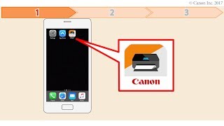 Enabling printing from a smartphone iOS  12 TS5100 series [upl. by Pet]