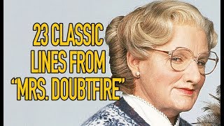 23 Classic Lines From quotMrs Doubtfirequot [upl. by Anwahsit]