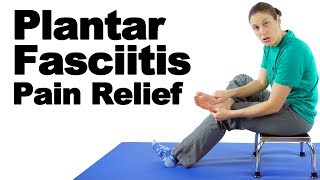 Plantar Fasciitis Treatment with Massage Stretches amp Exercises  Ask Doctor Jo [upl. by Egnalos]