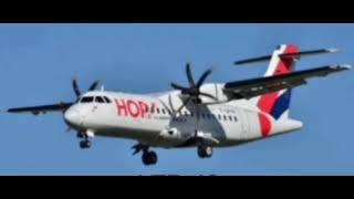 ATR 42 Terrain Pull up alarm [upl. by Ettenad932]