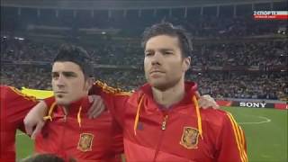 Anthem of Spain v Germany FIFA World Cup 2010 [upl. by Mallon]