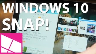 How to use Snap Assist on Windows 10 [upl. by Onra]