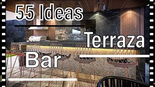 55 Mejores Ideas De Terrazas Bar En Casa Home Decor Ideas Modernas [upl. by Llertnod]