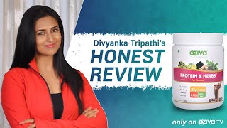 OZiva Protein amp Herbs Review  Honest Review by Divyanka Tripathi  OZiva Protein amp Herbs  OZiva [upl. by Hafinah130]