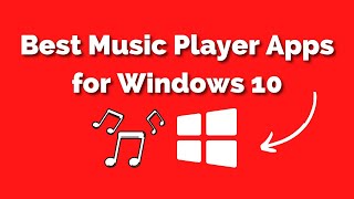 5 Best Free Music Player for Windows 10 Free Audio Player Software for PC [upl. by Nawtna]