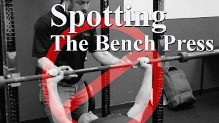 How to Spot the Bench Press  On the Platform [upl. by Gabor]