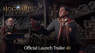 Hogwarts Legacy  Official Launch Trailer 4K [upl. by Hsejar]