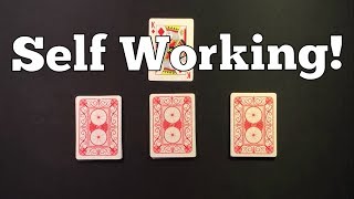 GREAT SELF WORKING CARD TRICK [upl. by Demmahom]