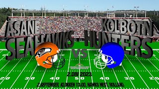 DIV 2 Livestream  Åsane Seahawks vs Kolbotn Hunters [upl. by Cerelly]