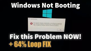 Windows 10 Computer NOT Working After Update FIX Also Works on Windows 11 [upl. by Geiss150]