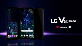 5G Introduction LG V50 ThinQ amp LG Dual Screen [upl. by Mathilde]