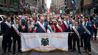 Columbus Day Parade returns to NYC [upl. by Saint463]