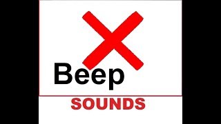 Error Beep Sound Effects All Sounds [upl. by Airotnahs]